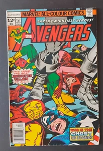 The Avengers #157 Marvel Comics Bronze Age 1977 Very Good+ (4.5) - Imagen 1 de 3