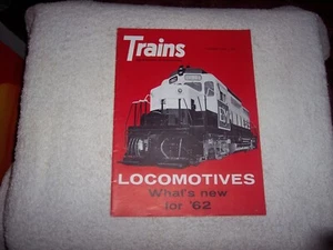 TRAINS THE MAGAZINE OF RAILROADING--JANUARY 1962 #99 - Picture 1 of 7