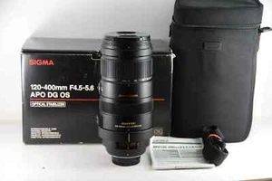 Sigma DG 120-400mm F4.5- 5.6 APO DG OS HSM Lens Nikon manual focus only - Picture 1 of 8