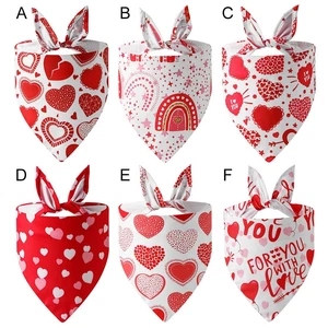 Bandana cane animale domestico sciarpa triangolo collo sciarpa fazzoletto da collo per cucciolo gatto fornitura animali domestici - Foto 1 di 17