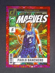 2024-25 Panini Donruss Paolo Banchero Red Fireworks Marvels /55 - Picture 1 of 2