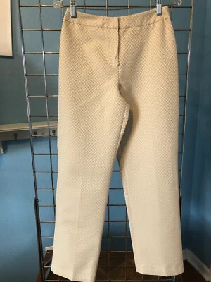 Jones New York pants, slight taper leg, front zipper, hook & eye closure - Image 1 of 4