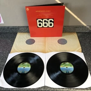 DOUBLE VINYL LP APHRODITES CHILD 666 VERTIGO 6641 581 UK 2ND PRESS 1973 NM-/NM- - Bild 1 von 19
