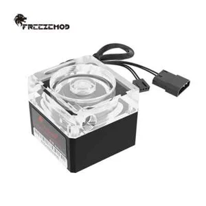 FREEZEMOD Computer Water Cooling Mute Pump With 3.5 Meter Flow Support RGB AURA - Imagen 1 de 6