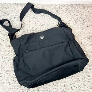 Tory Burch Umhängetasche Reisetasche schwarz Nylon Windel Baby - Bild 1 von 5