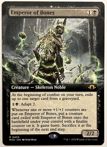 MTG Emperor of Bones (Extended Art) | Modern Horizons 3 Regular NM - Picture 1 of 2