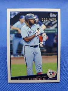 2022 Topps Transcendent VLADIMIR GUERRERO JR. 2009 card #/100 TORONTO BLUE JAYS - Picture 1 of 3