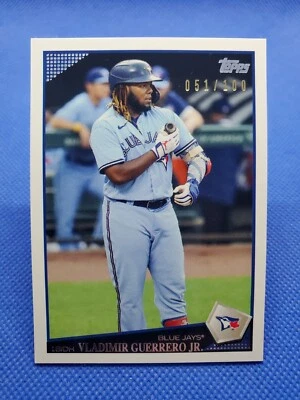 2022 Topps Transcendent VLADIMIR GUERRERO JR. 2009 card #/100 TORONTO BLUE JAYS - Image 1 of 3