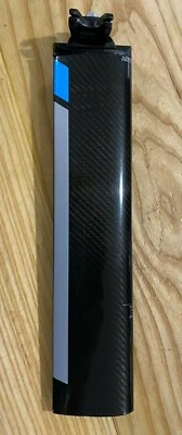 NEW GIANT TRINITY COMPOSITE SEATPOST CARBON FITS 2012-15, BLACK/BLUE - image 1 of 4