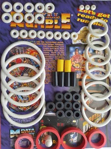 FLIPPER.DATA EAST - WWF ROYALE RUMBLE - ELASTISCHES KIT - PINBALL RUBBER KIT - Bild 1 von 3