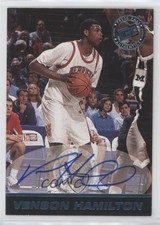 1999 Press Pass SE Auto Blue /500 Venson Hamilton Rookie Auto RC