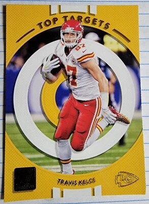 TRAVIS KELCE 2017 Panini Donruss Top Targets #15 Chiefs - Image 1 of 2