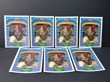 Lot Of 7 1991 Sportflics Kellogg's Corn Flakes Bob Gibson #5 Baseball Greats