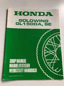 Manual de Taller / Suplemento Honda Gl 1500A / Se Goldwing - (R) (1993) (SC22) - Imagen 1 de 2