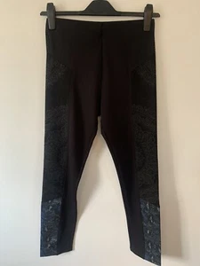 Desigual leggings Size Medium Athleisure Sports Gym Yoga Workout Fitness - Picture 1 of 6