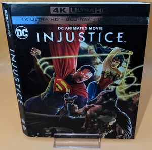 SLIPCOVER ONLY - INJUSTICE DC ANIMATED MOVIE 4K UHD - Picture 1 of 2