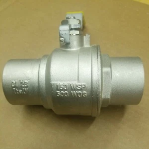 Jomar S100SS-N 2in C X C Stainless Ball Valve - Picture 1 of 12