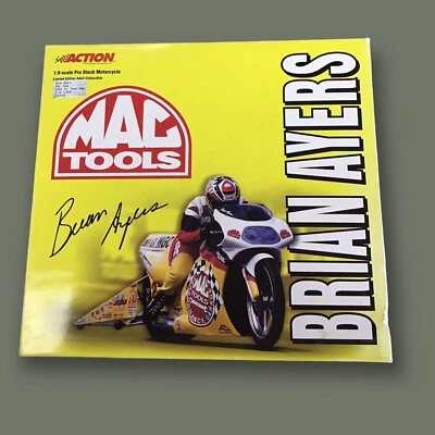 Action Brian Ayers Mac Tools 2000 Pro Stock Bike 1:9 - Image 1 of 4