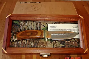 @@ NIB 1996 BUCK KNIFE 192 VANGUARD 420HC BLADE TEAM REAL TREE BILL JORDAN #002 - Picture 1 of 21