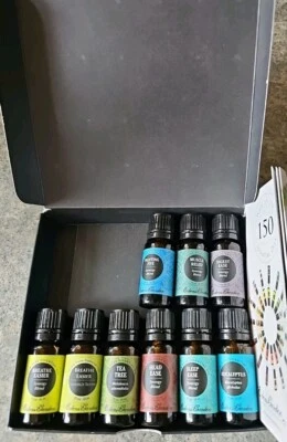 Lote de 9 botellas de aceites esenciales Eden’s Garden Top .33 oz Foto 1 de 4