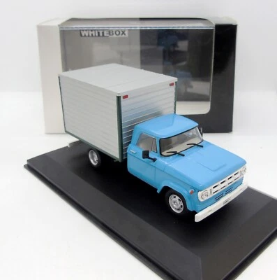 GC4542 WHITE BOX / DODGE D400 BOX VAN 1971 BLEU / ARGENT 1/43 - Photo 1/4