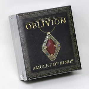 The Elder Scrolls IV Oblivion Limited Edition Replica Amulet of Kings Necklace - Picture 1 of 4