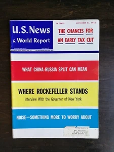 U.S. News & World Report September 23, 1963 Governor Nelson Rockefeller 524 - Picture 1 of 2