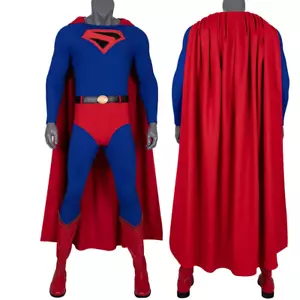 Crisi sulle Terre Infinite Superman Tuta Cosplay Abiti Costume Halloween US - Foto 1 di 25