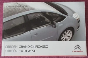 CITROEN C4 PICASSO & C4 GRAND PICASSO (2006 - 2010) HANDBOOK - OWNERS MANUAL - Picture 1 of 8