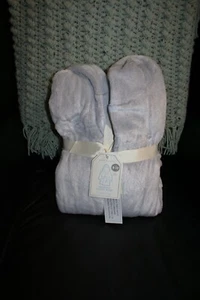 POTTERY BARN KIDS HOODED FLEECE ROBE - GREY, 8-10 - Picture 1 of 2