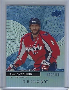 2017-18 Upper Deck Trilogy Rainbow Blue #5 Alexander Ovechkin 830/849 - Picture 1 of 1