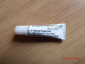 Zalman CPU GPU Thermal Grease Heatsink Conductive Compound Paste 1g, 1.2W/mk