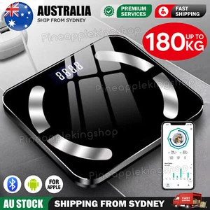 Body Fat Scale Bmi Scales Smart Wireless Digital Bathroom Weight Scale Bluetooth - Picture 1 of 12