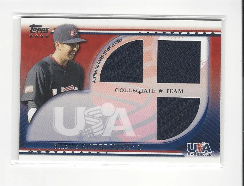 2010 USA Baseball  Steve Rodriguez JERSEY - Image 1 of 1