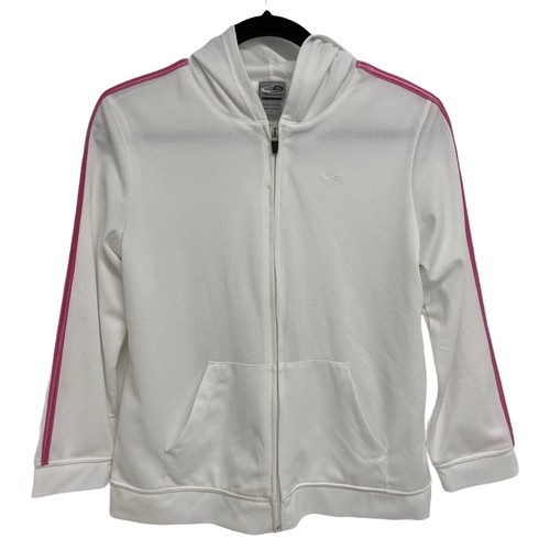 VETEMENTS Felpa donna Champion con cappuccio con cerniera completa giacca atletica taglia XL
