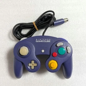 Nintendo GameCube Controller Purple Violet DOL-003 OEM Official Used Tested - Picture 1 of 3