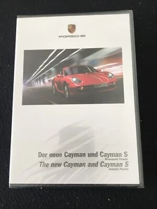 Porsche Cayman & Cayman S 987 2007 versiegelt DVD Prospekt Katalog Euro Version Pal - Bild 1 von 2