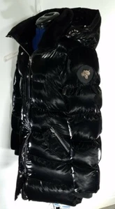 Will Poho Woodpecker Womens Penguin Long Coat All Wet Black size M heavy weight - Picture 1 of 23
