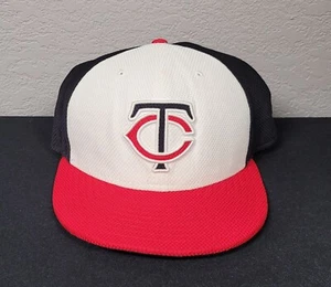 New Era 59Fifty Minnesota Twins Baseball Cap Hat Size 7 3/8 Red White Navy Blue - Picture 1 of 8