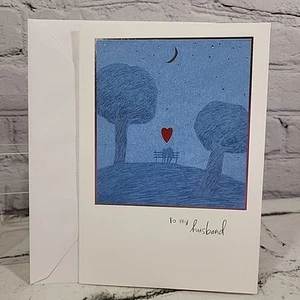 Hallmark Greeting Card Happy Anniversary To My Husband New With Envelope - Picture 1 of 4