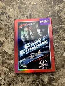 Fast Furious Promo DVD - Picture 1 of 4