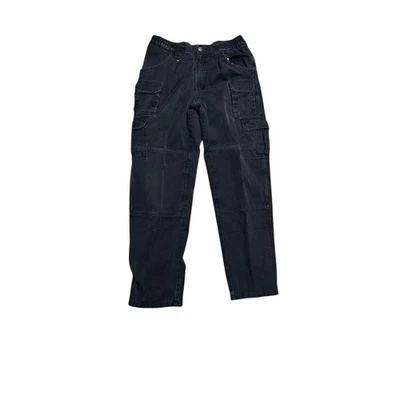 WOOLRICH Elite Series Tactical Cargo Pants Mens Size 34 Black Cotton Blend - Image 1 of 4