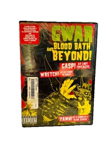 GWAR Blood Bath and Beyond DVD Rare Live Concert Footage Metal Sealed Rare Oop - Picture 1 of 9