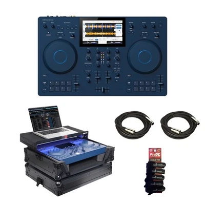 AlphaTheta OMNIS-DUO 一体式便携式 DJ 系统 带飞行箱和 XLR — 第 1/4 张图片