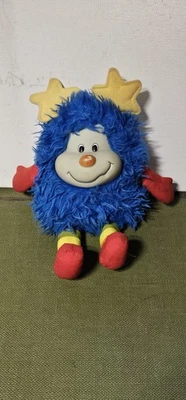 Vintage 1983 Rainbow Brite 12" BLUE CHAMP Sprite Mattel Hallmark Plush   - Image 1 of 4