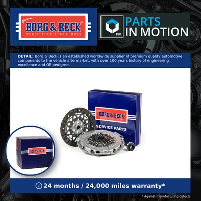 Clutch Kit 3pc (Cover+Plate+Releaser) fits MINI ONE R56 1.6D 09 to 10 B&B New - Image 1 of 4