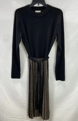 Vestido suéter negro Max Studio para mujer talla L Foto 1 de 4