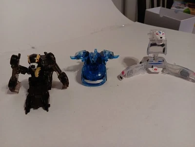 Choirock y Mattel Mecard Transformador Coche Robot Lote de 3 Robot Transformador Foto 1 de 4