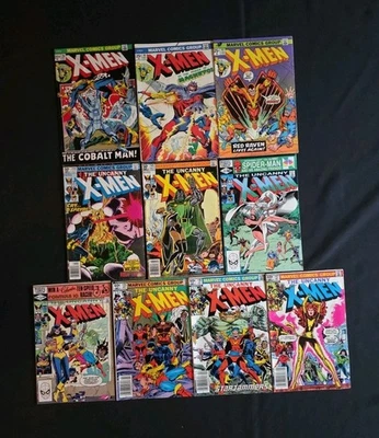 UNCANNY X-MEN LOT (1972-1982) #79, 91, 92, 144, 145, 152, 153, 155, 156, 157 - Image 1 of 4