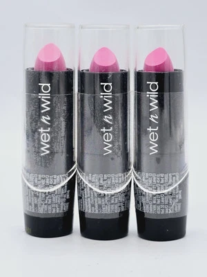 Wet n Wild  Silk Finish Lipstick #518D Nouveau Pink RARE. QTY:3 - Image 1 of 4